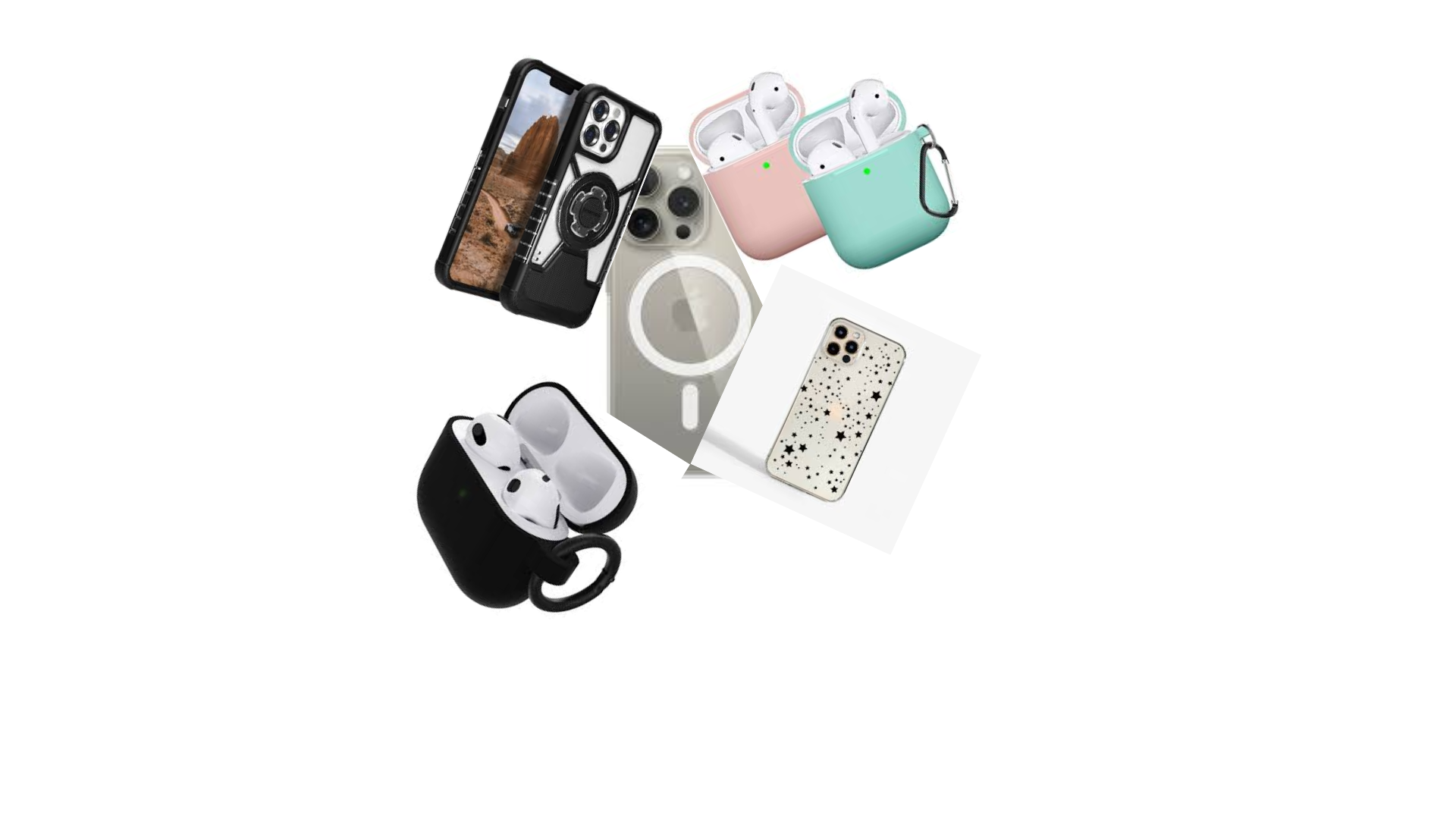 Case & phoe & airpods