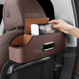 Car Backseat Tissue Box Multifunctional Storage - BESTGADZET