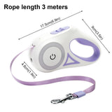 Luminous dog leash automatic - BESTGADZET