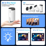 Magcubic Projector HY300 PRO 4K Android 11 Dual Wifi6 260ANSI Allwinner H713 BT5.0 1080P 1280*720P Home Cinema Outdoor Projetor - BESTGADZET