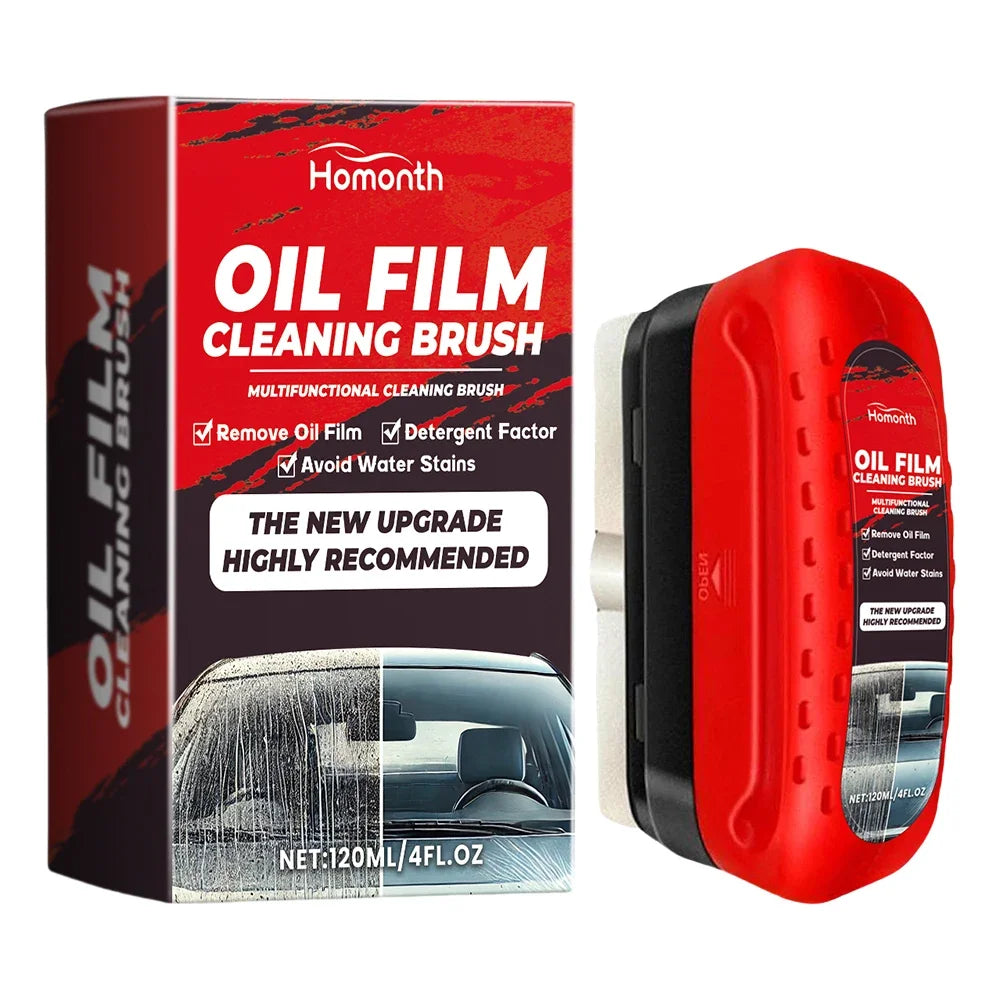 Universal Glass Cleaning Brush for Car Windshield & Oil Film Removal