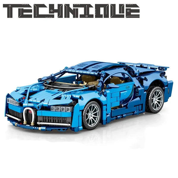 Technical Bugatti Building Blocks, Lamborghini Hypercar Racing Car - BESTGADZET