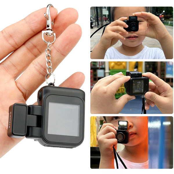 HD1080P Mini Camera Portable Pocket Cam with  LCD Screen - BESTGADZET