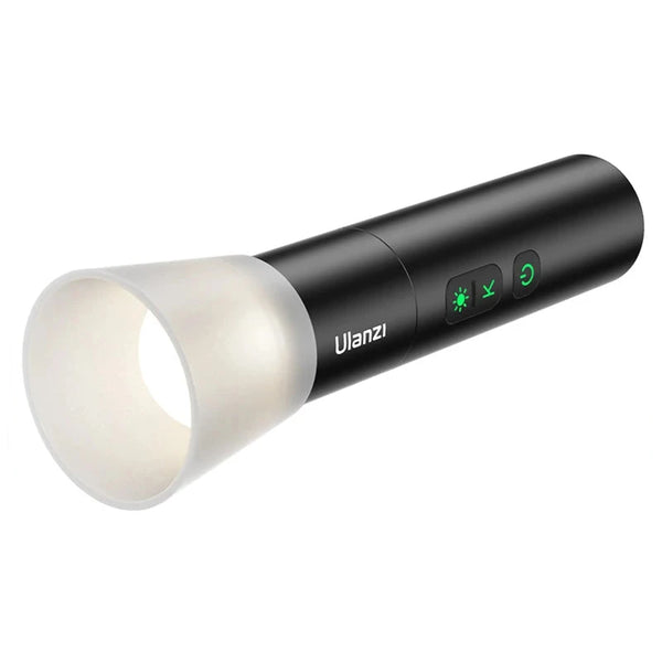 Ulanzi LM07 Bi-Color Videography Flashlight - Dimmable Brightness & Zoomable