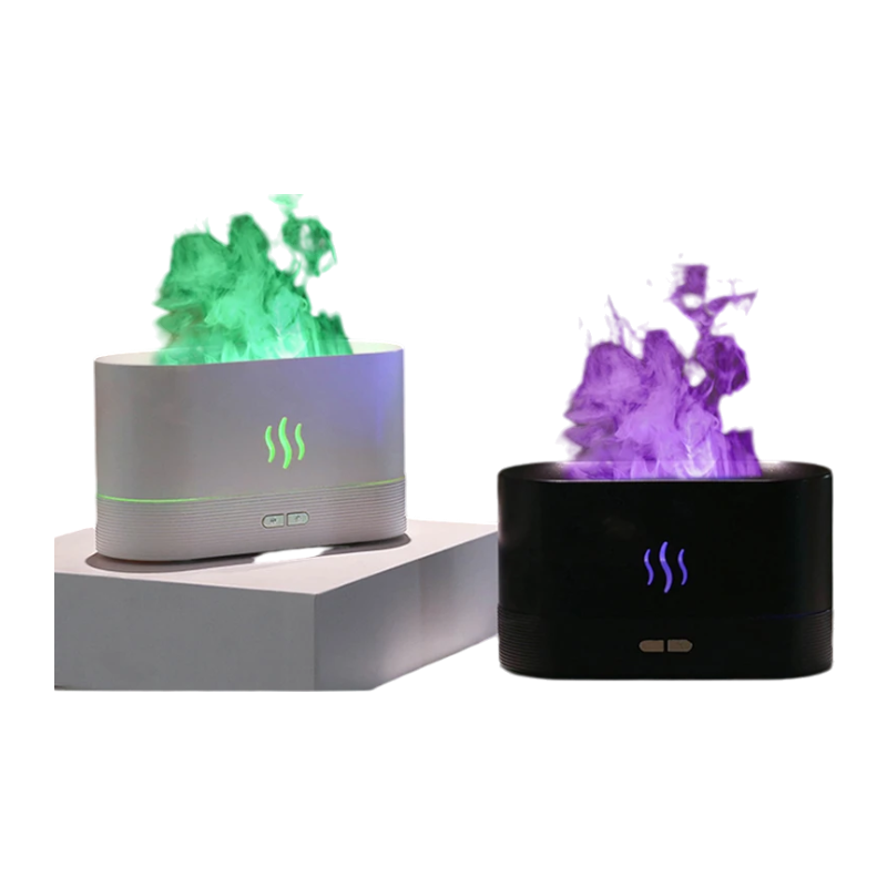 Essential oil diffuser, USB LED flame fire