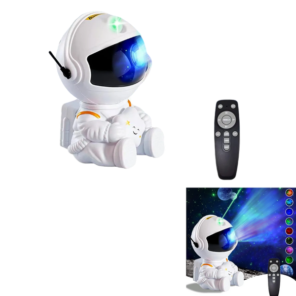 Star Projector Galaxy Night, Light Astronaut Space Projector