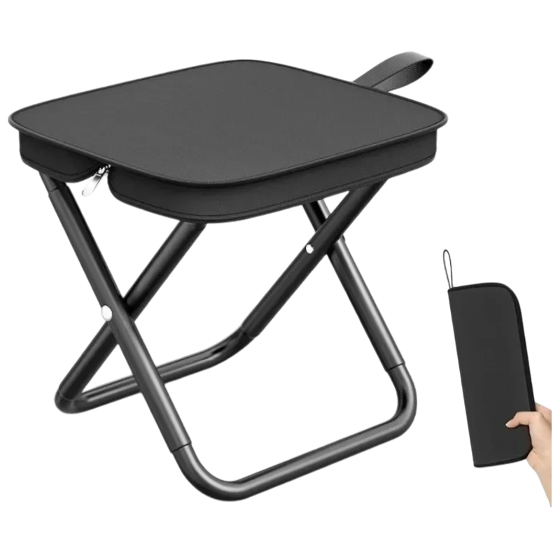 Folding Portable Picnic Chair - Ultra-Light Travel & Fishing Stool