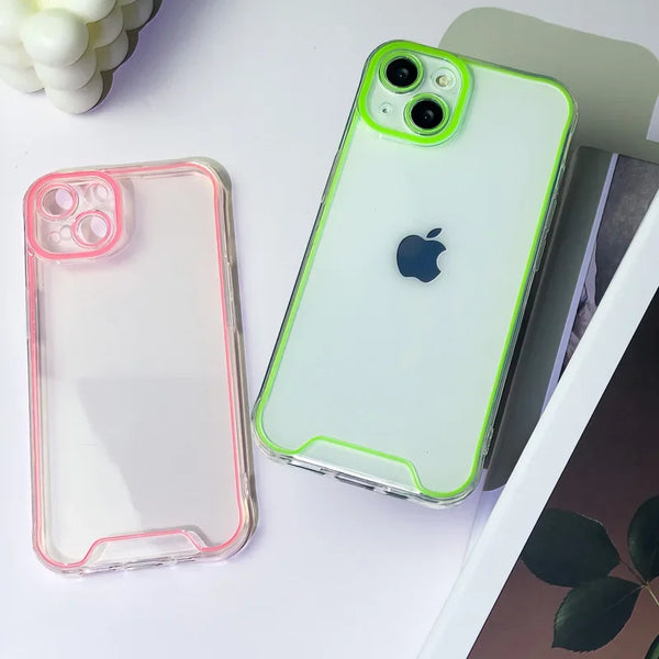 luminous iPhone case, soft silicone back cover, various models - BESTGADZET