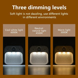 Rechardeable LED Night Light with Motion Sensor Human Induction Square Lamp 3 Colors - BESTGADZET