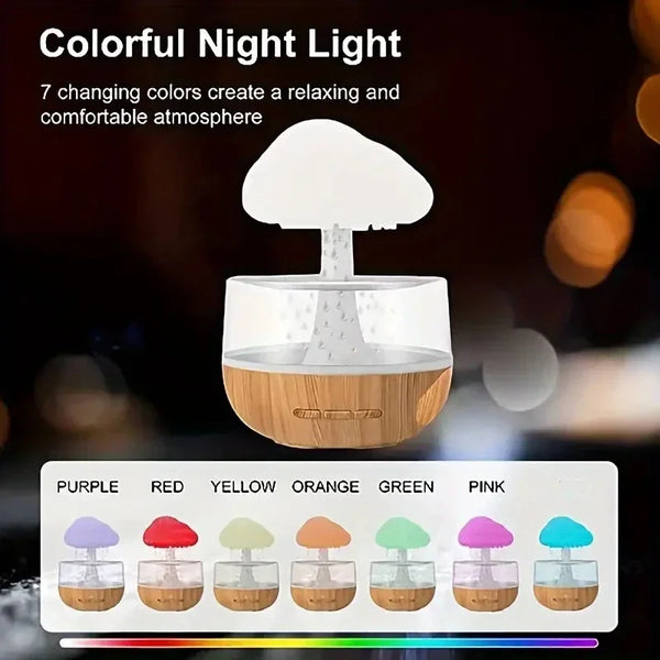 Mushroom Rain Air Humidifier - BESTGADZET