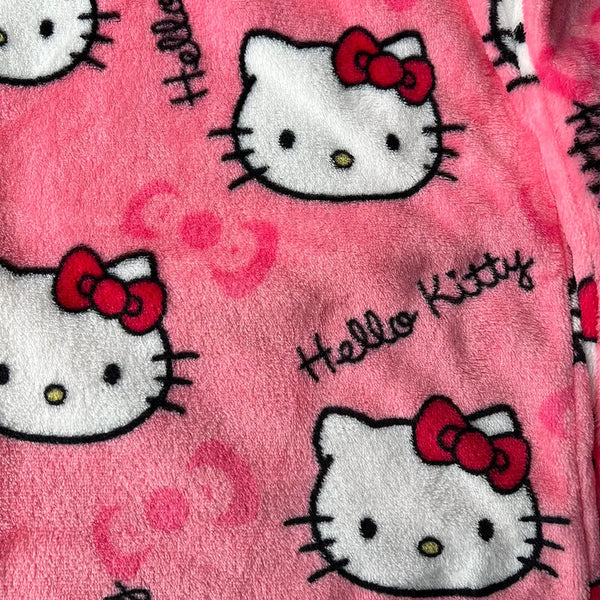 Wool Wool Flannel Pajamas Hello kitty - BESTGADZET