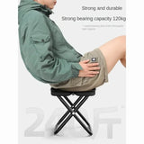 Portable multifunctional outdoor picnic camping folding chair, ultra light fishing stool, travel stool, fishing accessories - BESTGADZET