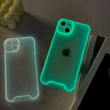 luminous iPhone case, soft silicone back cover, various models - BESTGADZET