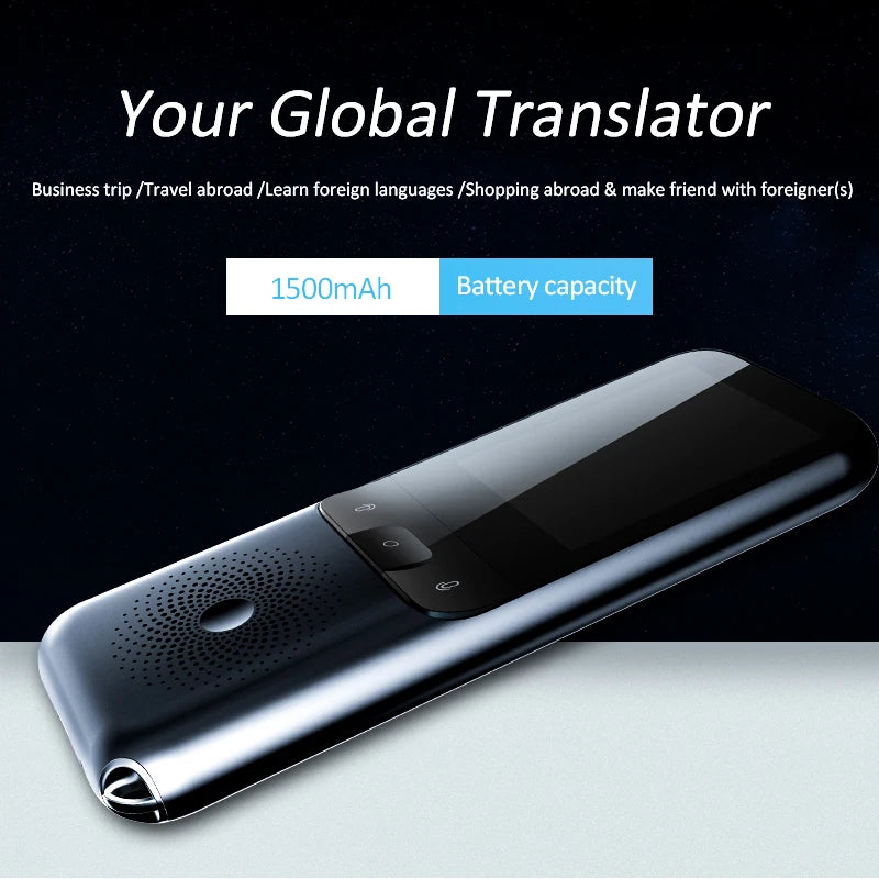 2024 New Portable Audio Translator 138 Language (Smart Translator)