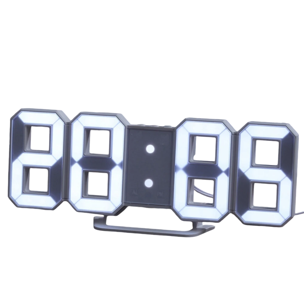 3D LED Electronic Desk Digital Clock