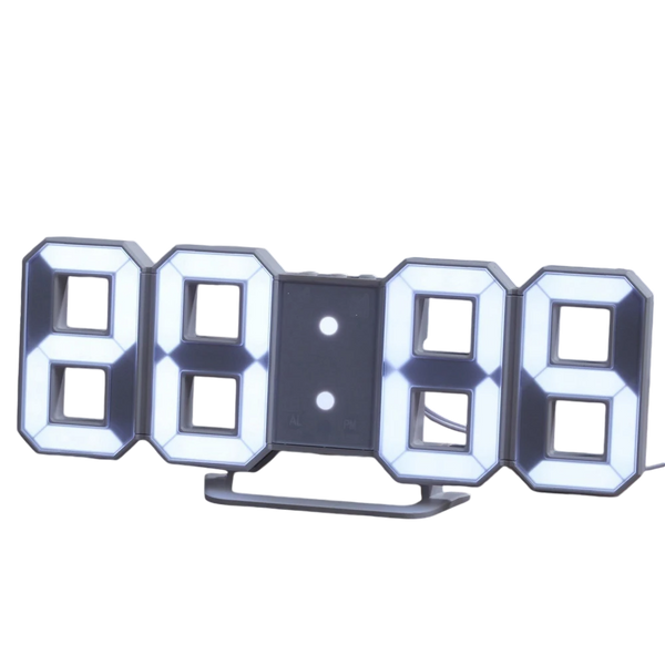 3D LED Electronic Desk Digital Clock